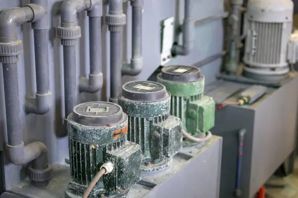electric pump motors of industrial machines