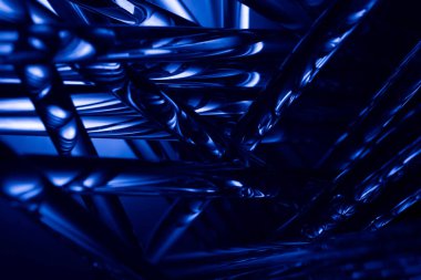 Karanlıkta parlayan optik fiber