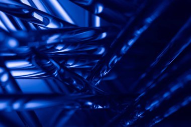 Karanlıkta parlayan optik fiber