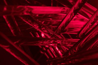 Karanlıkta parlayan optik fiber