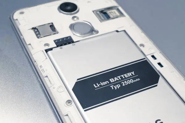 lithium-ion cell. flat battery from the phone