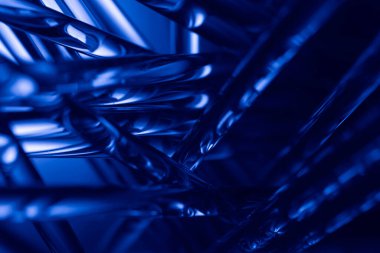 Karanlıkta parlayan optik fiber