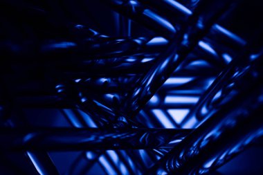 Karanlıkta parlayan optik fiber