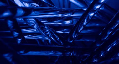 Karanlıkta parlayan optik fiber