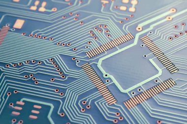 Baskılı devre. Parça düzeni.