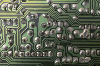 elektronik baskılı devre, lehim tarafı