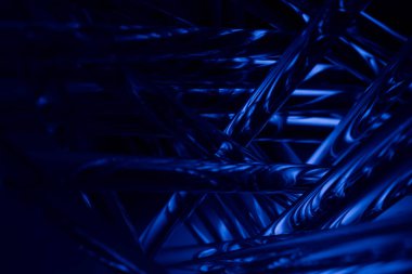 Karanlıkta parlayan optik fiber