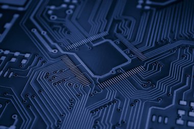 Baskılı devre. Parça düzeni.