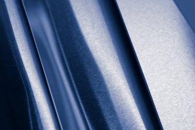 Görünür desenli bükülmüş metal levha. arkaplan