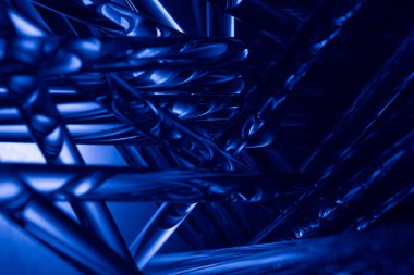 Karanlıkta parlayan optik fiber