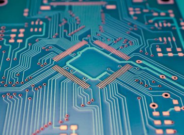 Baskılı devre. Parça düzeni.