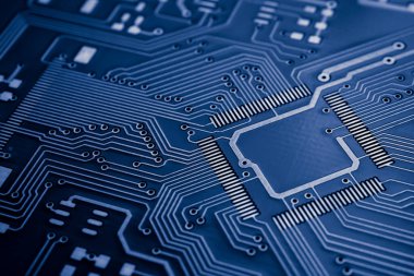 Baskılı devre. Parça düzeni.