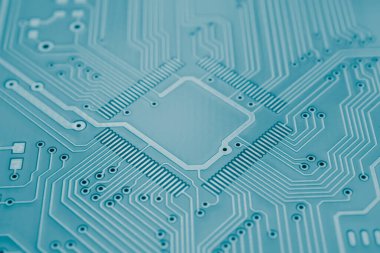 Baskılı devre. Rayların yerleşimi. PCB Elektronik