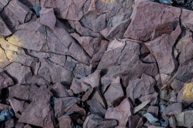 Taşların ve minerallerin arkaplanı, madencilik kaynağı