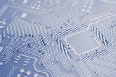 Baskılı devre. Rayların yerleşimi. PCB Elektronik