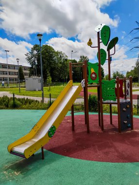 Çocuklar için oyun alanı, modern slayt
