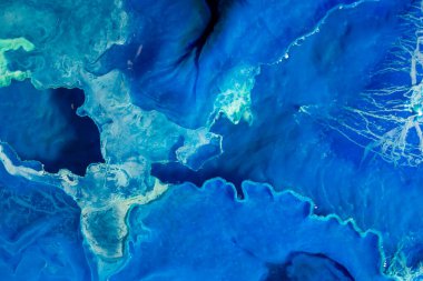 Bakır hidroksit, havuzlar soyut yapı