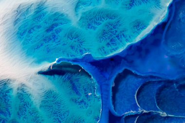 Bakır hidroksit, havuzlar soyut yapı