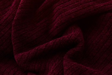 kırmızı yün süveter, arkaplan veya doku