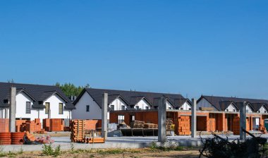 Teraslı evler, konut inşaatı