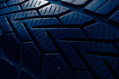 Mavi lastik izi, lastik izleri.