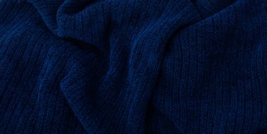 mavi yün süveter, arkaplan veya doku