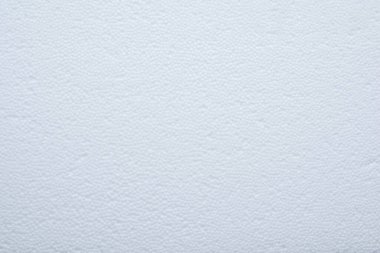 Görünür topları olan beyaz stiroköpük arkaplan