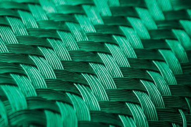 tel örgüsü örülmüş yeşil arkaplan veya doku