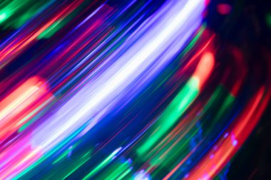 Işıkların hızlı hareketi, ışıkla boyama