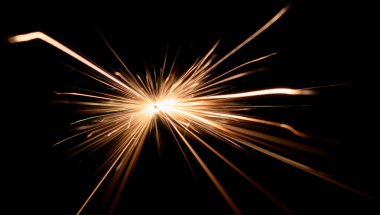 Yıldızlar, kısa devreden çıkan kıvılcımlar.