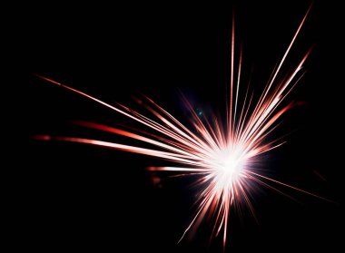 Yıldızlar, kısa devreden çıkan kıvılcımlar.