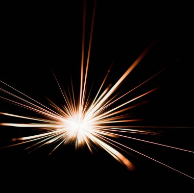 Yıldızlar, kısa devreden çıkan kıvılcımlar.