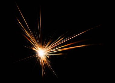 Yıldızlar, kısa devreden çıkan kıvılcımlar.