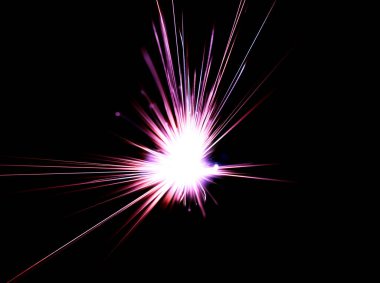 Yıldızlar, kısa devreden çıkan kıvılcımlar.