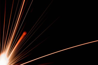 Yıldızlar, kısa devreden çıkan kıvılcımlar.