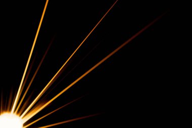 Yıldızlar, kısa devreden çıkan kıvılcımlar.