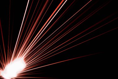 Yıldızlar, kısa devreden çıkan kıvılcımlar.