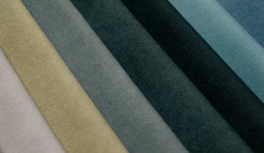 Kumaş şeritler. farklı renklerde çizgili arkaplan