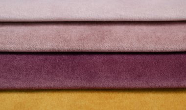 Kumaş şeritler. farklı renklerde çizgili arkaplan