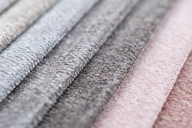 Kumaş şeritler. farklı renklerde çizgili arkaplan