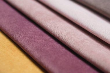 Kumaş şeritler. farklı renklerde çizgili arkaplan