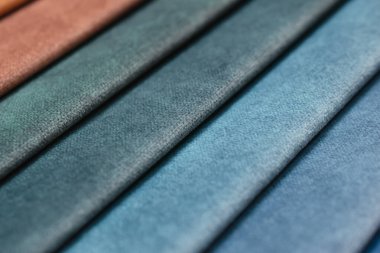 Kumaş şeritler. farklı renklerde çizgili arkaplan