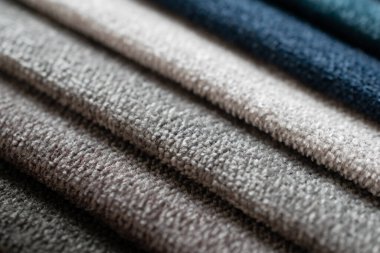 Kumaş şeritler. farklı renklerde çizgili arkaplan