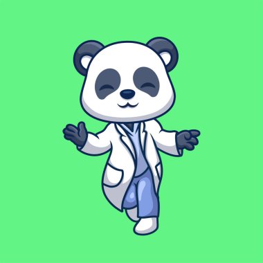 Doktor Panda Şirin Çizgi Film Çizimi