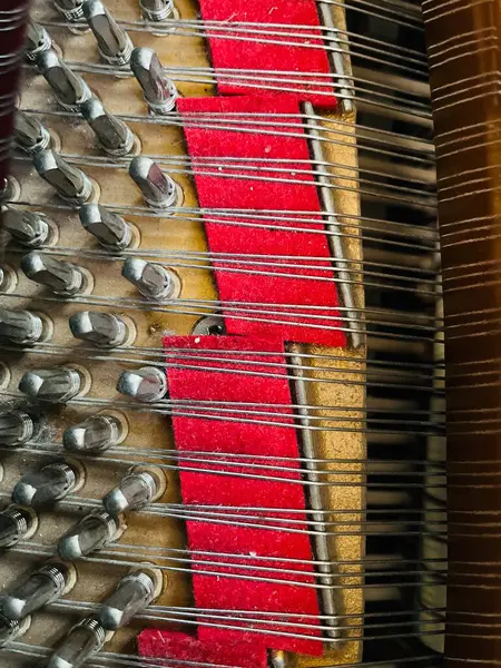 bir piyano klavyesini kapat