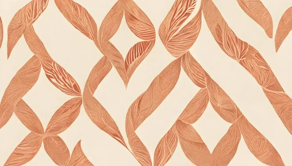 beautiful abstract floral pattern with leaves