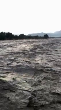 Swat valley under heavy flood