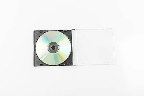 Box Disc White Isolated Background — 图库照片