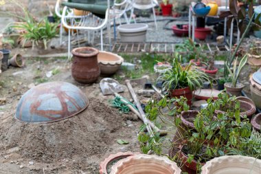 Ev yapımı bitkilerin üreme ve nakil istasyonları için yeterli alan