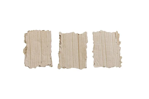 Pudełka Kartonowe Powierzchnią Kopiowania Izolowaną Białym Tle — Zdjęcie stockowe